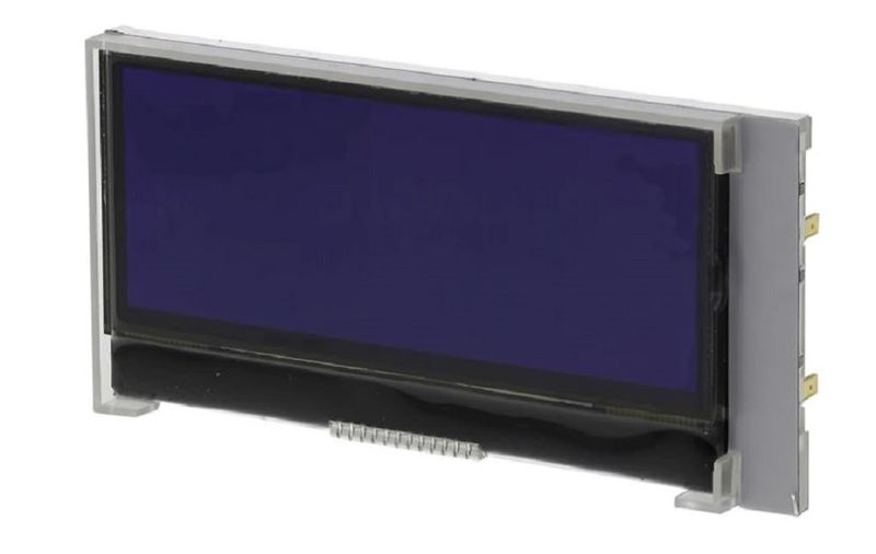 Midas (MCCOG42005A6W-BNMLWI) Alphanumeric LCD, 20 x 4, White on Blue, 5V
