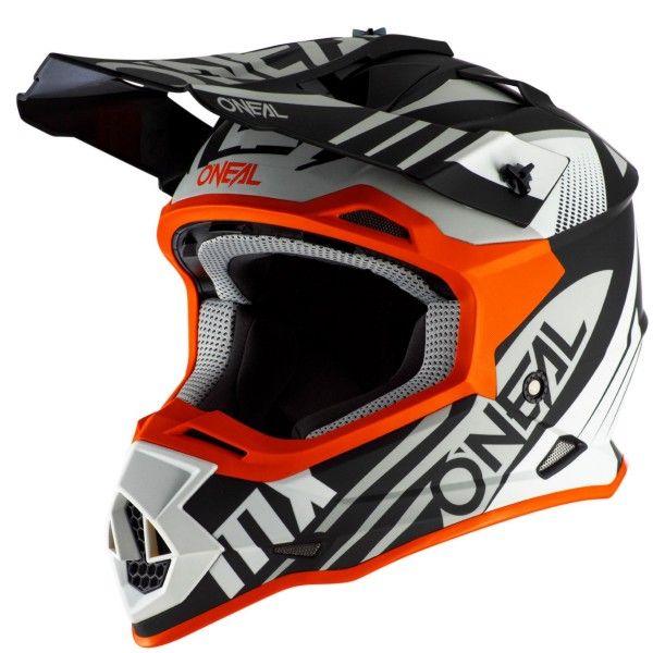 O'Neal - Helmet - 2 Series - Spyde 2.0 - Black/White/Orange