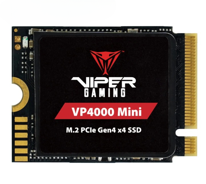 VP4000 Mini 500GB NVMe SSD - Next-Gen M.2 2230 Gen4x4 Speed