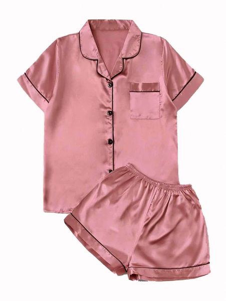 Soft Satin Pyjama Set