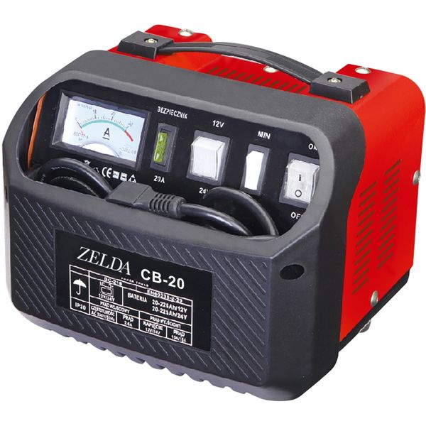 Zelda - CB20 - Battery Charger - 12-24V - 9.6/7.5 Amp