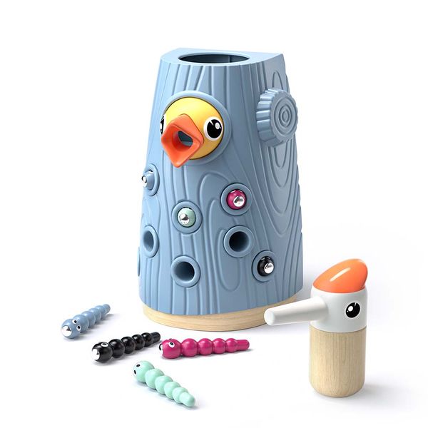 TopBright Feed the Woodpecker Fine Motor Activity Game