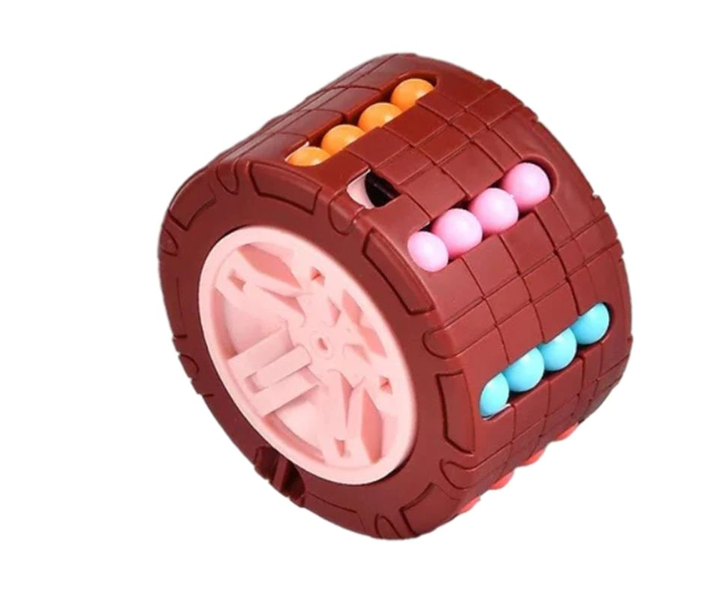 3D Fidget Cube Puzzle Toy Magical Bean Rotate Wheel