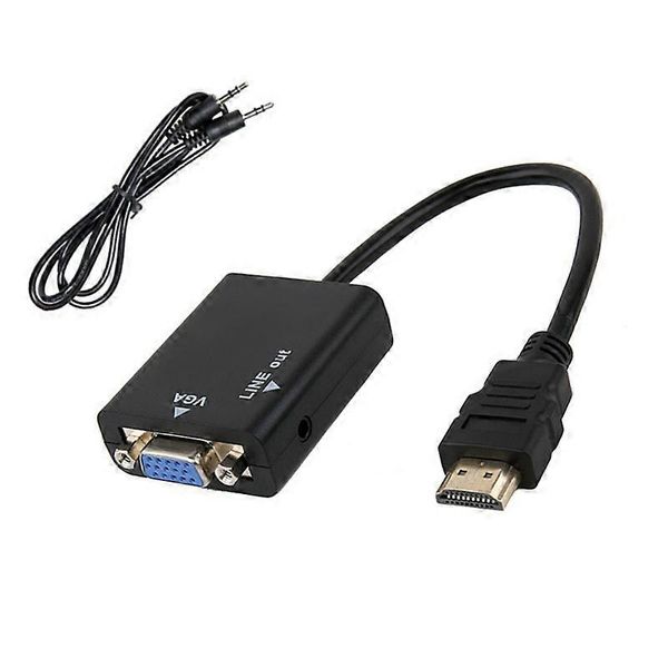 HD Conversion cable with vga+audio output for TV 1080P