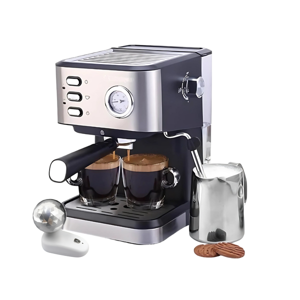 DGM Fully Automatic Espresso and Mocha Maker / With Hand Held Massager