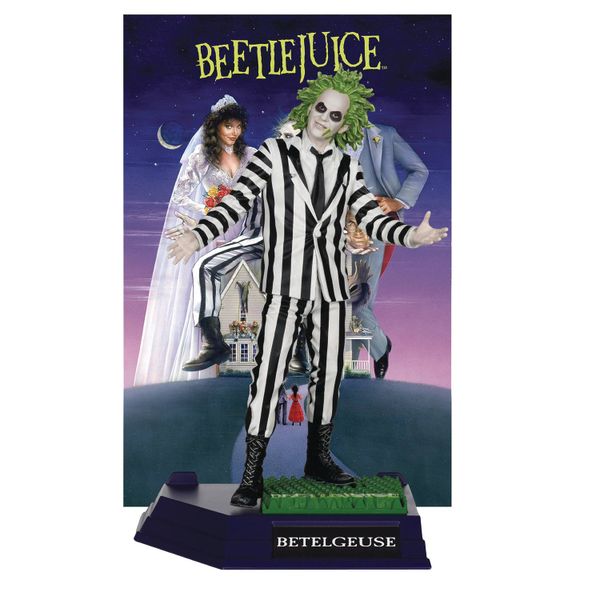 Movie Maniacs Beetlejuice 2 - Betelgeuse 6Inch Posed Figure
