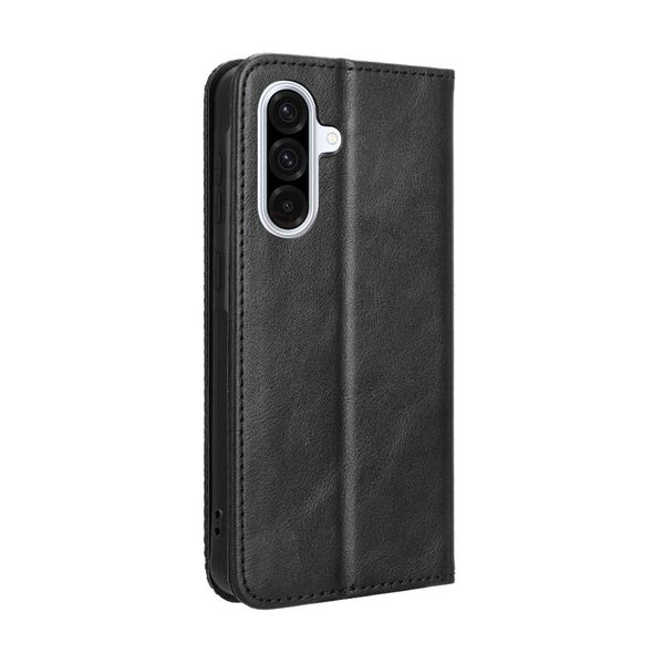 Magnetic Buckle Retro Patterned Leather Case Compatible With Samsung Galaxy S24 Plus