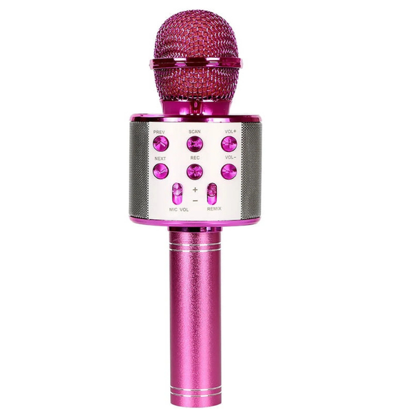 Wireless Karaoke Microphone-Pink