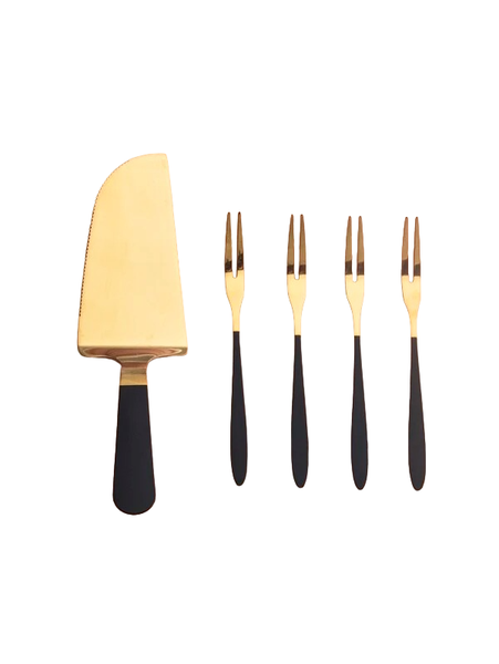 Exclusive 5 Piece Cake Shovel &amp; Fork Set