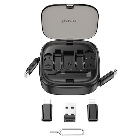 60W All-In-One Charging Cable Set, Type-C To Type-C & Retractable U140 Image