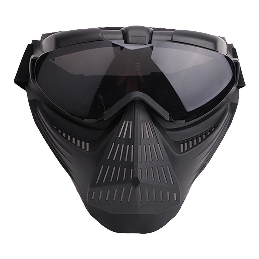 Tactical Airsoft Full Face Mask Paintball Shooting Dimmed Shop   S Zoom.file