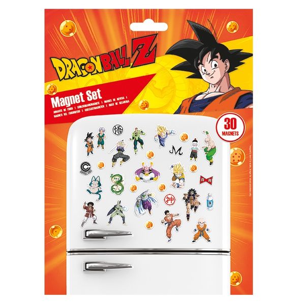 Dragon Ball Z (Fighters) Magnet Set, 30 Magnets