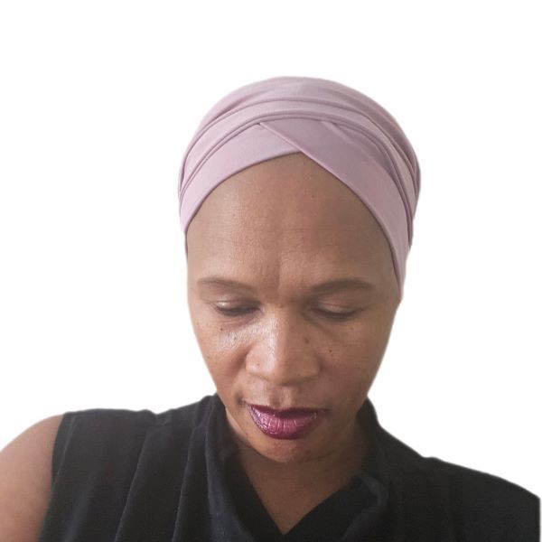 Ready To Wear Double Straps Headwrap/Turban - One Size Fits All