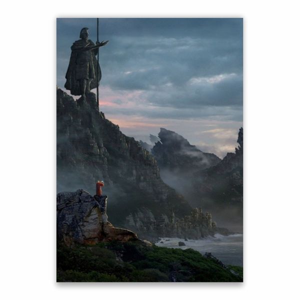 Middle Earth Landscape Poster - A1