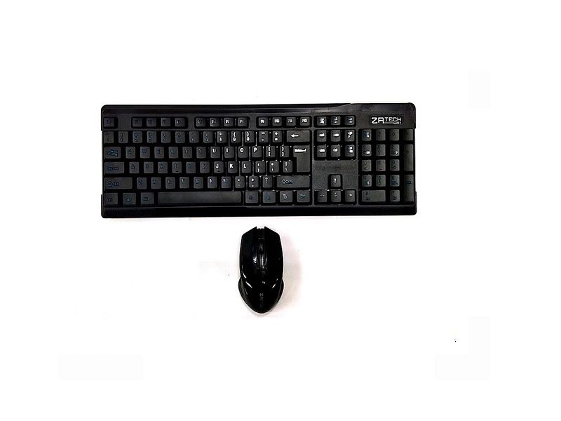 ZATECH Waterproof Wireless Transmitting Keyboard &amp; Mouse Combo
