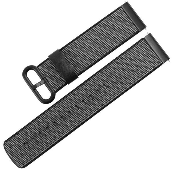 Toni Nylon Watch Strap 20mm - Black