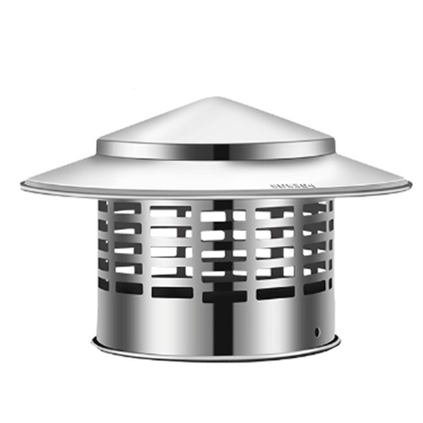 Round Chimney Cap Stainless Steel Tapered Top Chimney Cap B