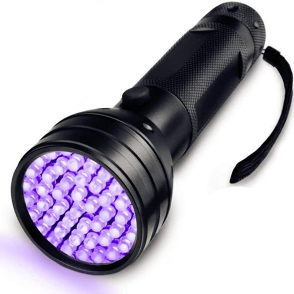 51 LED 395 nM UV Flashlight Black Light