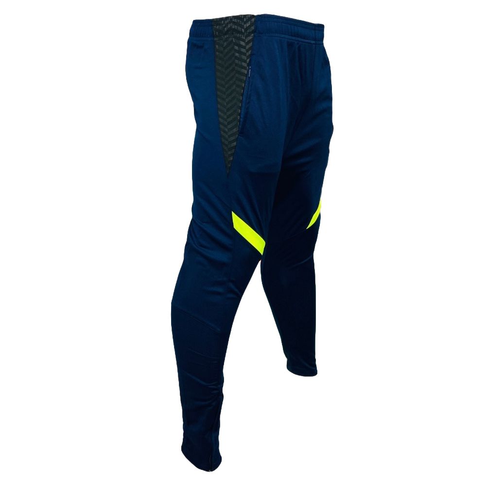 Mitzuma Men's Solar Active Track Pants Navy & Yellow Buy Online in