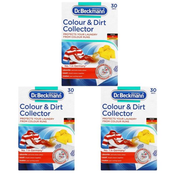 Dr. Beckmann Colour &amp; Dirt Collector 30 Sheets - 3 Pack