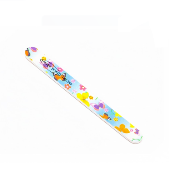 Hands Down - Nail File Printed Blue Butterfly 180/240 x 6