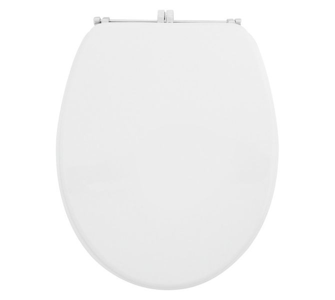 Toilet Seat MDR Hinge White