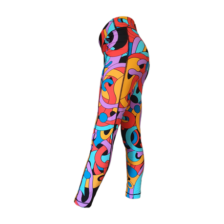 Girls Horse Riding Tights with Side Pocket for Cell Phone - Fun