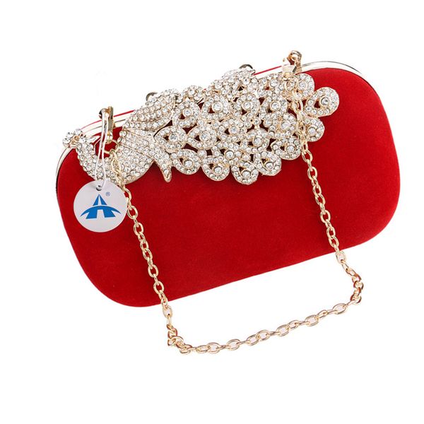 ALANES Evening Clutch Bag Wedding Party Handbag for Women