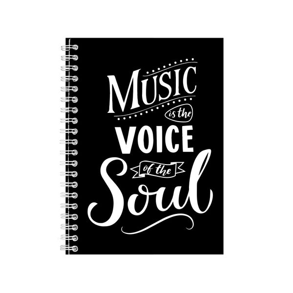 Music Notebook Gift Idea Writing Book Notepad Pad 43