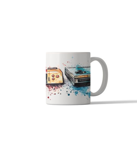 Retro Gaming DSG 11 Printed Coffee Mug
