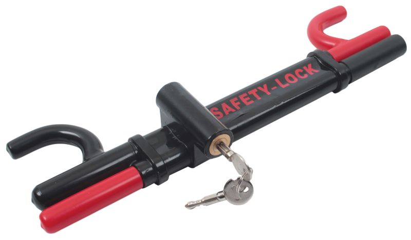 Double Rod Steering Wheel Lock