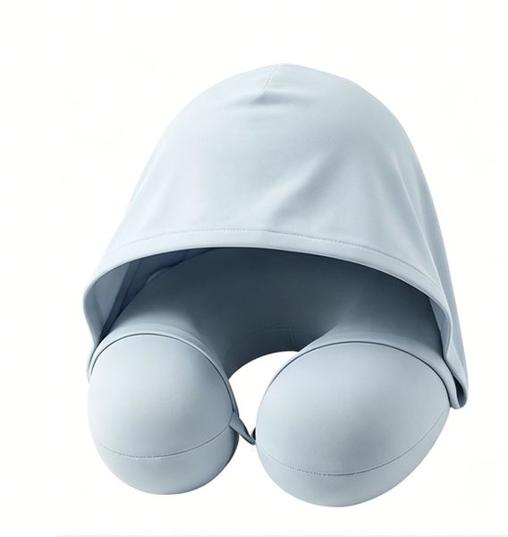 Hooded U-Shaped Travel Pillow