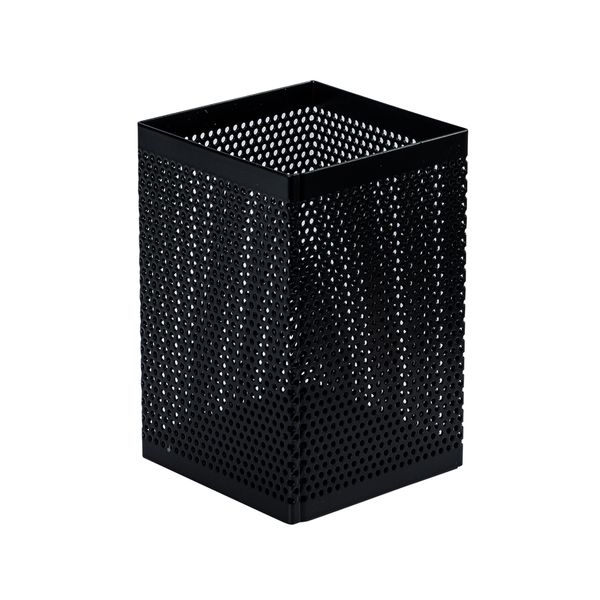 Blue Angel Modern Wire Mesh Metal Pen Holder - Black