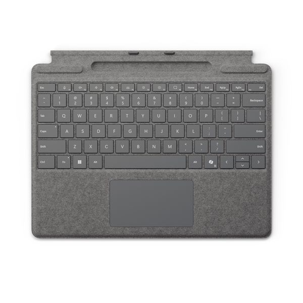 Microsoft Surface Pro Keyboard with Pen Storage, Platinum