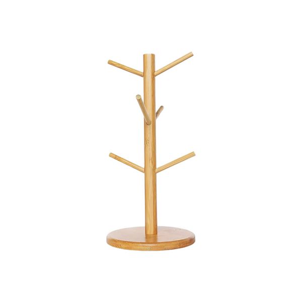 16cm Multi-Functional Removable Coffee Mug Rack with 6 Hooks