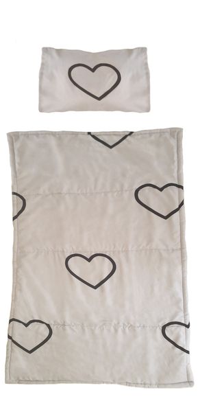 Baby &amp; Toddler Reversible Crib Duvet and Matching Pillow Case Set