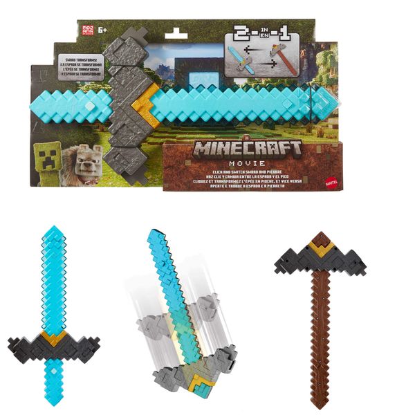 Minecraft Click And Switch Sword And Pickaxe Roleplay