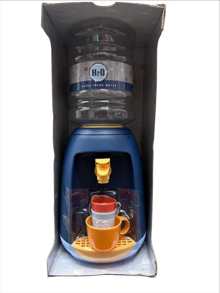Kids Water Fountain Play Dispensor - Pretend Play Toy with Cups