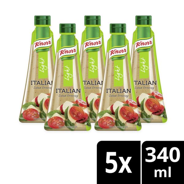 Knorr Light Italian Salad Dressing 5x340ml