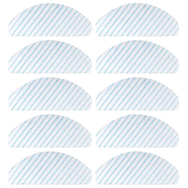 10 PCS Replacement Mopping Pads for Ecovacs DEEBOT OZMO T9 Series T8 Series