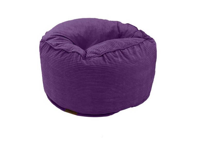 Comfyzak 120cm Beanbag - Royal Purple Corduroy