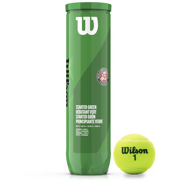 Wilson US Open Green Tennis Balls - 2 x 3 Balls