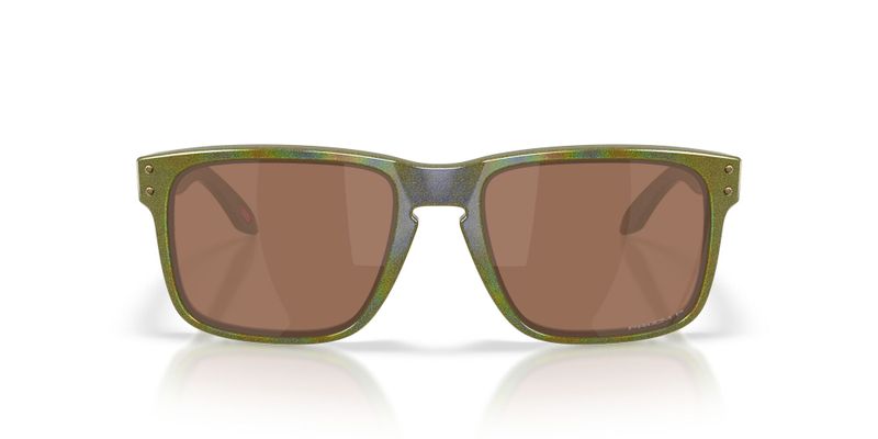 Oakley Men's Holbrook Sunglasses - Fern Spacedust/Prizm Tungsten Polarized