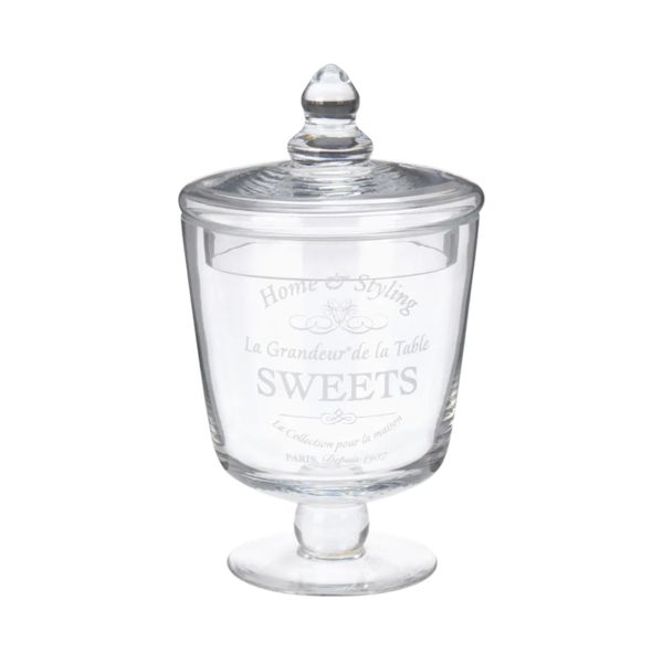 Glass Storage Cookie Jar