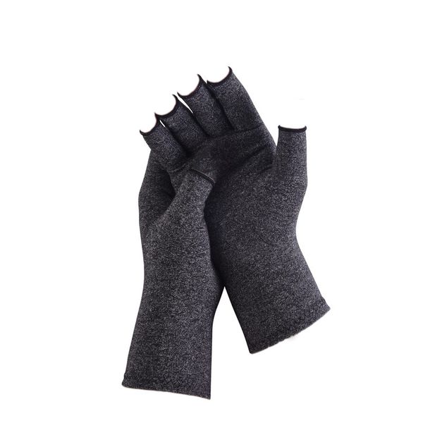 1 Pair S Arthritis Gloves Women Men for Pain Compression Glove Fingerless