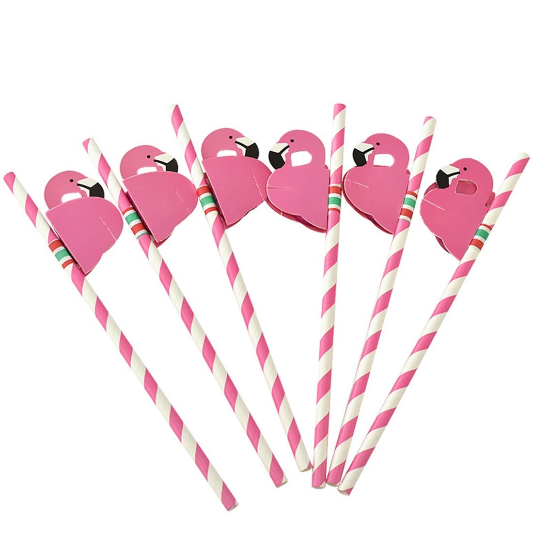 Flamingo Party Straws (Set of 25)