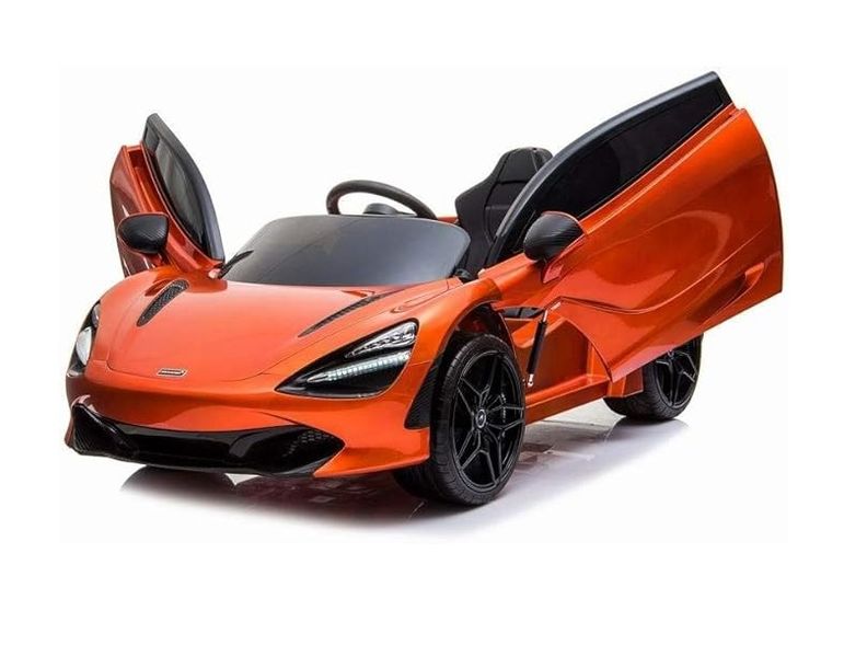 12V Kids Ride-On Sports Car with Remote Control, Music &amp; LED Lights