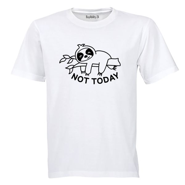 Not Today - Sloth - Kids T-Shirt