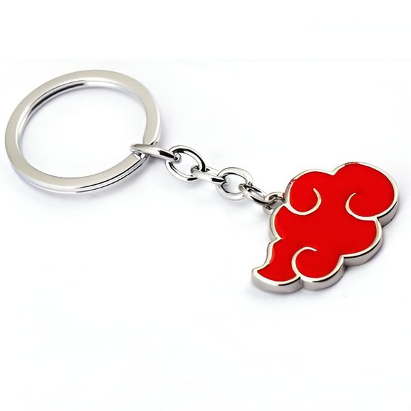 Naruto Akatsuki Cloud Emblem Keyring