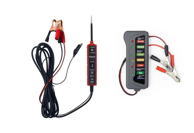 6-24V Automotive Electric Circuit Tester &amp; 12V Battery Tester